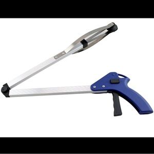 Long Reach Safety Extender Grabber By IdeaWorks In Black And Silver.